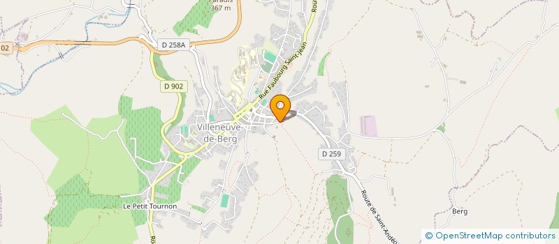 localisation de l'entreprise MONSIEUR SEBASTIEN FERREIRA  VILLENEUVE-DE-BERG