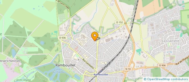 localisation de l'entreprise MONSIEUR SEBASTIEN FERTAT à RAMBOUILLET
