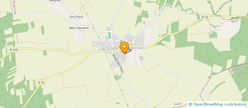 localisation de l'entreprise MONSIEUR SEBASTIEN FETIS  SAVIGNAC-LEDRIER