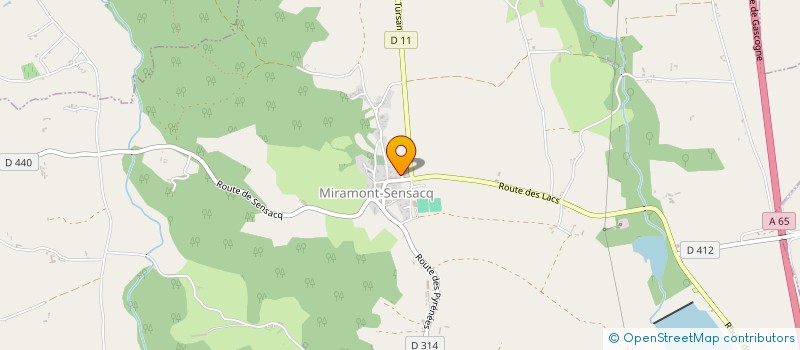 localisation de l'entreprise MONSIEUR SEBASTIEN FEUGAS  BATS