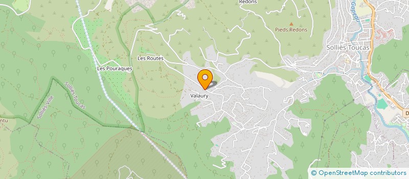 localisation de l'entreprise MONSIEUR SEBASTIEN FIGHIERA  SOLLIES-TOUCAS