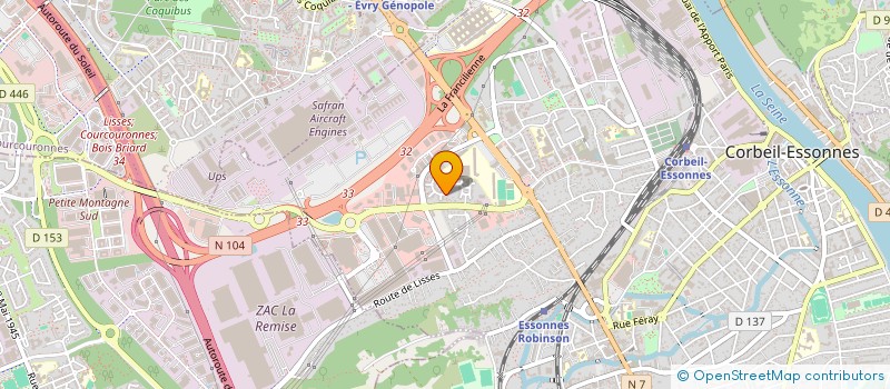 localisation de l'entreprise MONSIEUR SEBASTIEN FILHOL à CORBEIL-ESSONNES