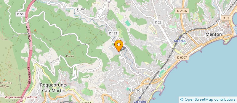 localisation de l'entreprise MONSIEUR SEBASTIEN FILIPPI à ROQUEBRUNE-CAP-MARTIN