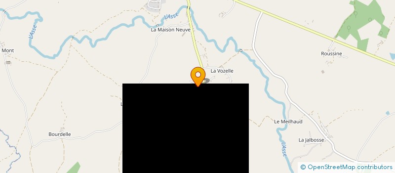 localisation de l'entreprise MONSIEUR SEBASTIEN FILLAUD  LUSSAC-LES-EGLISES