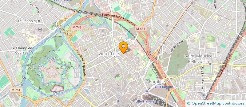 localisation de l'entreprise MONSIEUR SEBASTIEN FIXOT à LILLE