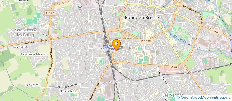 localisation de l'entreprise MONSIEUR SEBASTIEN FLAMAND à BOURG-EN-BRESSE