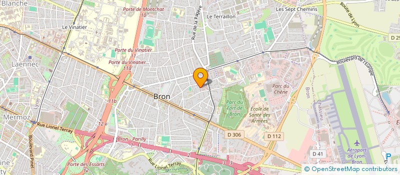 localisation de l'entreprise MONSIEUR SEBASTIEN FLAMENS à BRON