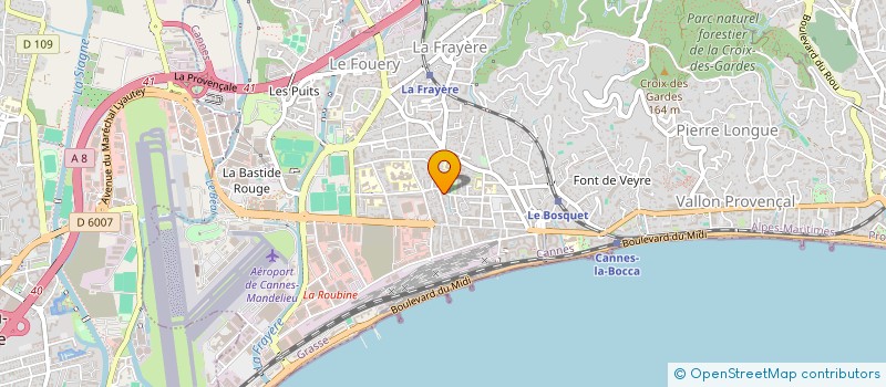 localisation de l'entreprise MONSIEUR SEBASTIEN FLENET  CANNES