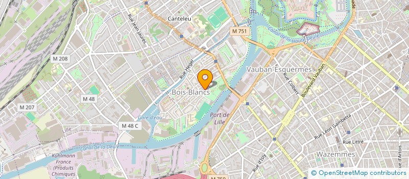 localisation de l'entreprise MONSIEUR SEBASTIEN FLORIN à LILLE