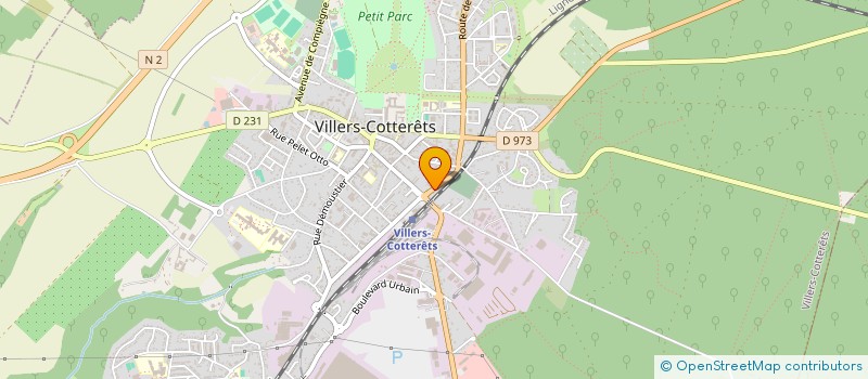 localisation de l'entreprise MONSIEUR SEBASTIEN FOIX à VILLERS-COTTERETS