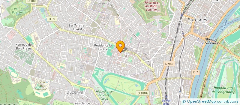 localisation de l'entreprise MONSIEUR SEBASTIEN FONTALBE à SURESNES