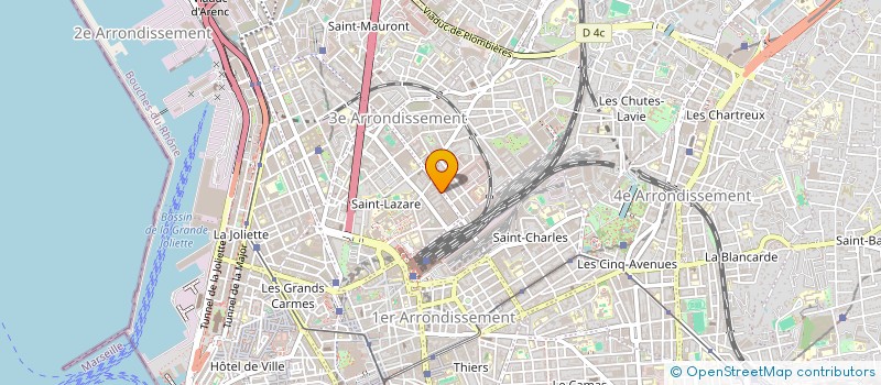 localisation de l'entreprise MONSIEUR SEBASTIEN FONTANA à MARSEILLE