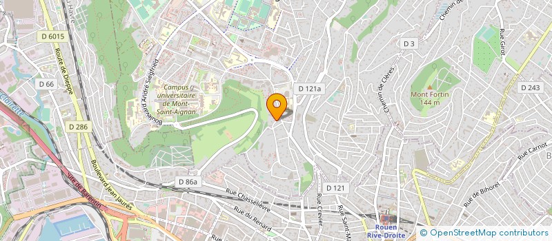 localisation de l'entreprise MONSIEUR SEBASTIEN FONTENEAU  MONT-SAINT-AIGNAN