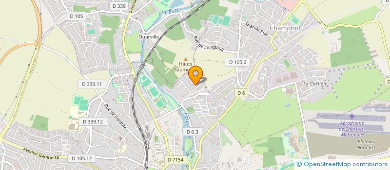 localisation de l'entreprise MONSIEUR SEBASTIEN FORESTIER à CHARTRES