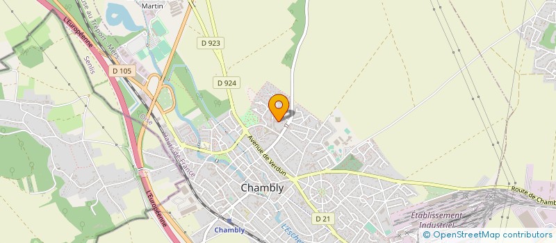 localisation de l'entreprise MONSIEUR SEBASTIEN FORMENTEL  CHAMBLY