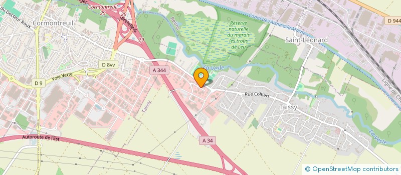 localisation de l'entreprise MONSIEUR SEBASTIEN FOSSIER  TAISSY