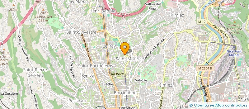 localisation de l'entreprise MONSIEUR SEBASTIEN FOUCAULT à NICE