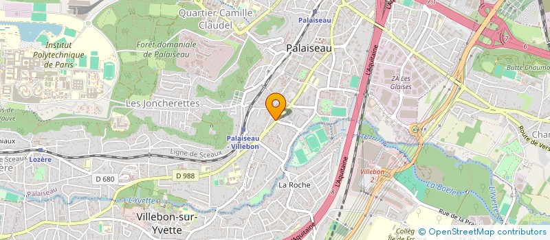 localisation de l'entreprise MONSIEUR SEBASTIEN FOULON à PALAISEAU