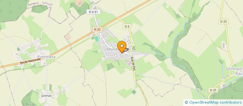 localisation de l'entreprise MONSIEUR SEBASTIEN FOUQUE  MONDICOURT