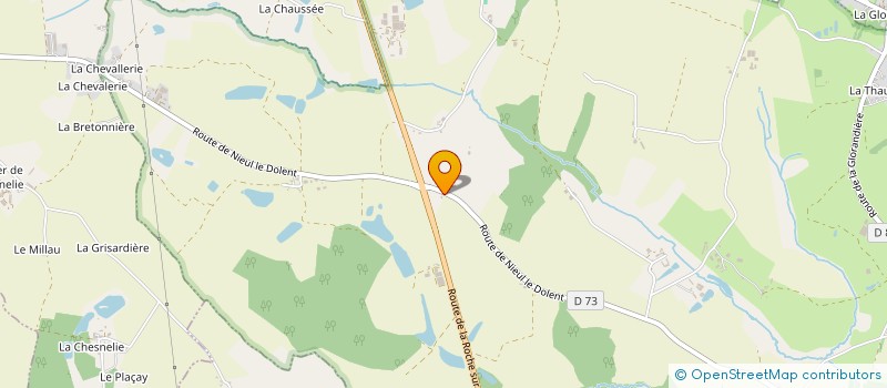 localisation de l'entreprise MONSIEUR SEBASTIEN FOUQUIN  SAINT-VINCENT-SUR-GRAON