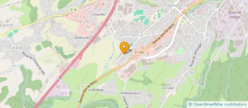 localisation de l'entreprise MONSIEUR SEBASTIEN FOURNIER-BIDOZ à ANNECY
