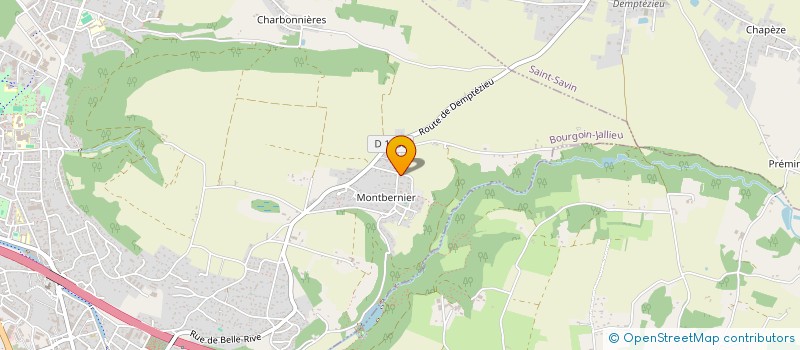 localisation de l'entreprise MONSIEUR SEBASTIEN FRAMBOURG à BOURGOIN-JALLIEU