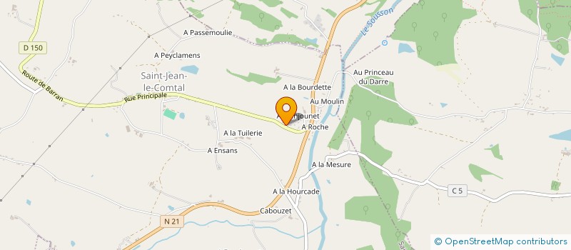 localisation de l'entreprise MONSIEUR SEBASTIEN FRANCISCO DA COSTA  SAINT-JEAN-LE-COMTAL