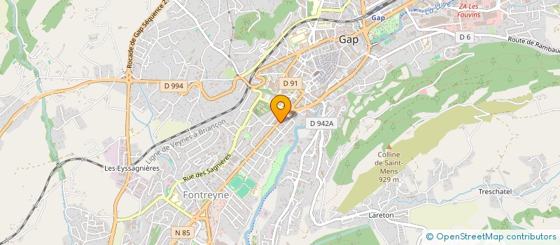 localisation de l'entreprise MONSIEUR SEBASTIEN FRANCOIS - ENIMIE  GAP