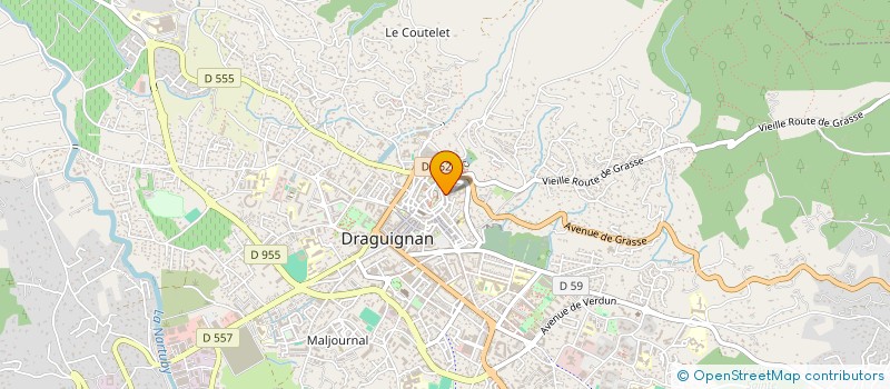 localisation de l'entreprise MONSIEUR SEBASTIEN FRANQUEVILLE  DRAGUIGNAN