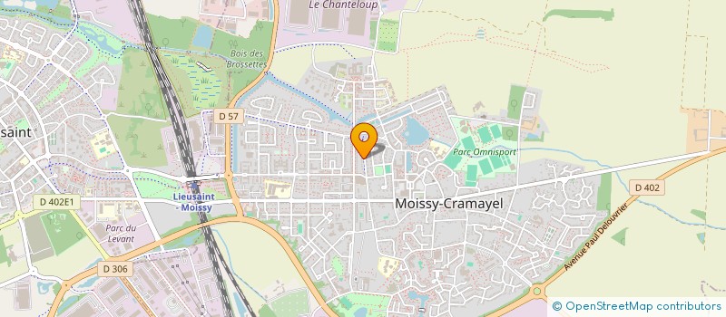 localisation de l'entreprise MONSIEUR SEBASTIEN FRAPIER à MOISSY-CRAMAYEL