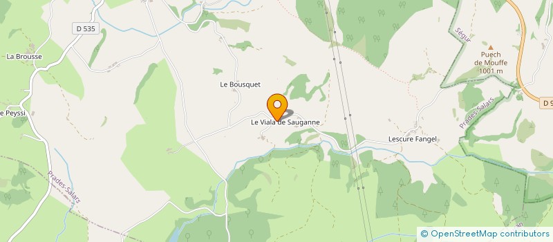 localisation de l'entreprise MONSIEUR SEBASTIEN FRAYSSINHES à PRADES-SALARS