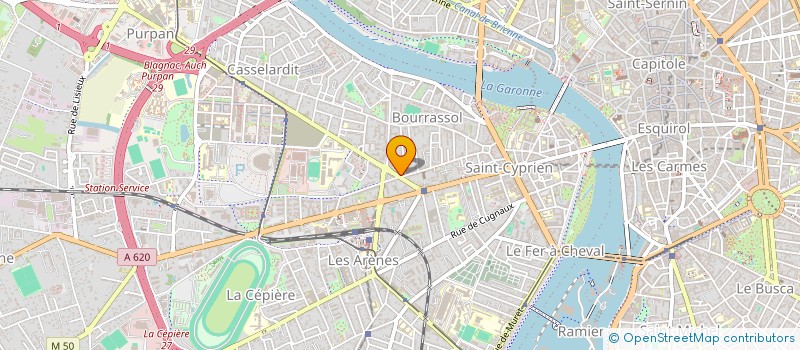 localisation de l'entreprise MONSIEUR SEBASTIEN FRAYSSINHES à TOULOUSE