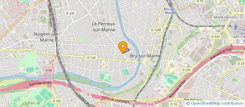 localisation de l'entreprise MONSIEUR SEBASTIEN FRECON à LE PERREUX-SUR-MARNE
