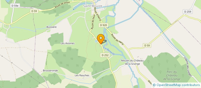 localisation de l'entreprise MONSIEUR SEBASTIEN FREVILLE  SAINT-BOUIZE