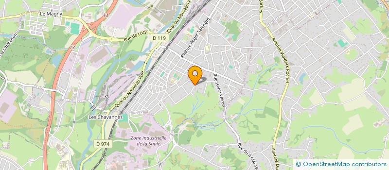 localisation de l'entreprise MONSIEUR SEBASTIEN FREZZA  MONTCEAU-LES-MINES