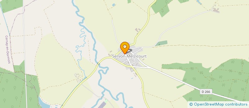 localisation de l'entreprise MONSIEUR SEBASTIEN FRIANT à SERVON-MELZICOURT