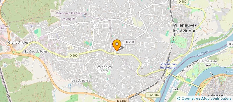 localisation de l'entreprise MONSIEUR SEBASTIEN FRICON à VILLENEUVE-LES-AVIGNON