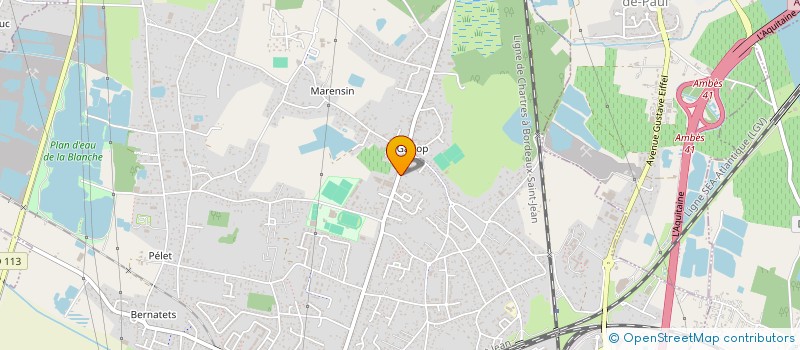 localisation de l'entreprise MONSIEUR SEBASTIEN FRICONNET  AMBARES-ET-LAGRAVE