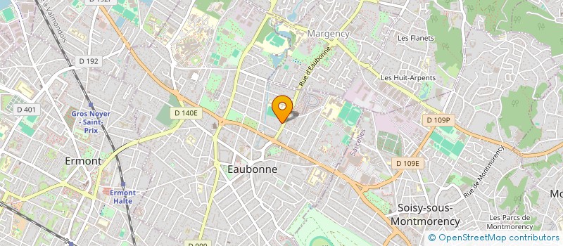 localisation de l'entreprise MONSIEUR SEBASTIEN FRIGERIO à EAUBONNE