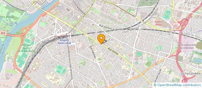 localisation de l'entreprise MONSIEUR SEBASTIEN FROGER  ANGERS