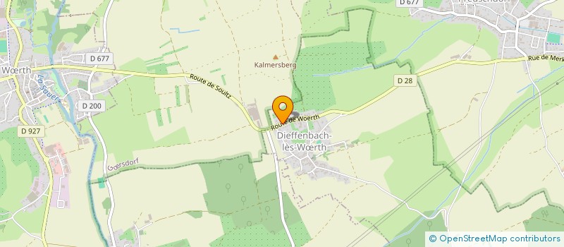 localisation de l'entreprise MONSIEUR SEBASTIEN FUCHS  DURRENBACH