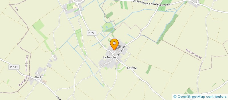 localisation de l'entreprise MONSIEUR SEBASTIEN GABILLE  CHERVES