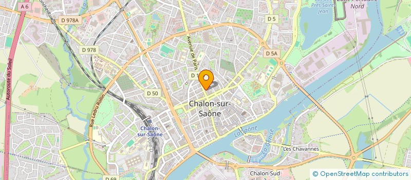 localisation de l'entreprise MONSIEUR SEBASTIEN GAGNOR à CHALON-SUR-SAONE