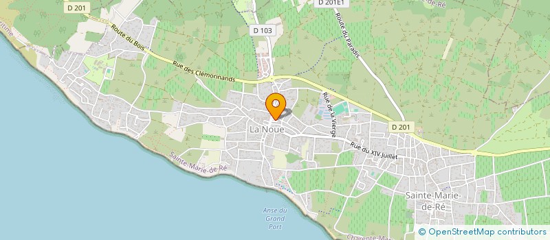 localisation de l'entreprise MONSIEUR SEBASTIEN GAILLARD  SAINTE-MARIE-DE-RE