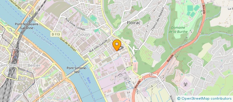 localisation de l'entreprise MONSIEUR SEBASTIEN GAINZA à FLOIRAC