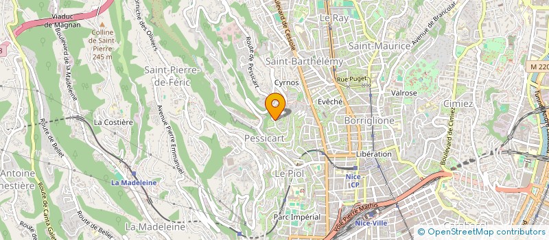 localisation de l'entreprise MONSIEUR SEBASTIEN GAL  NICE