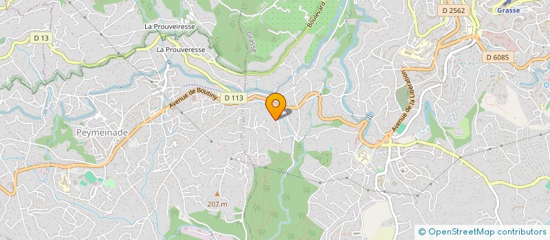 localisation de l'entreprise MONSIEUR SEBASTIEN GALANT  GRASSE