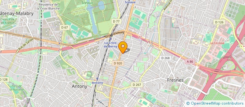 localisation de l'entreprise MONSIEUR SEBASTIEN GALEA à ANTONY