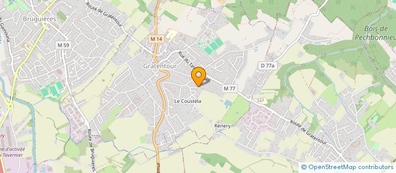localisation de l'entreprise MONSIEUR SEBASTIEN GALIBERT à MONTGAUCH