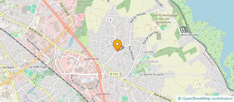 localisation de l'entreprise MONSIEUR SEBASTIEN GALISSANT à LANGUEUX